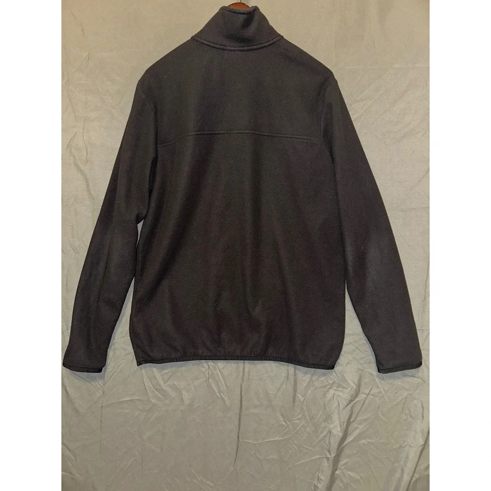 The North‎ Face Mens Fleece 1/4 quarter Zip Pullover Sweater Black Size Large